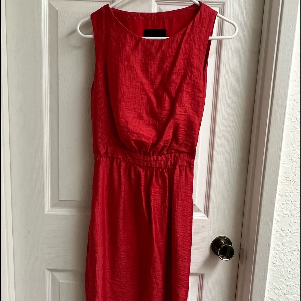 CYNTHIA ROWLEY Red Maxi Dress